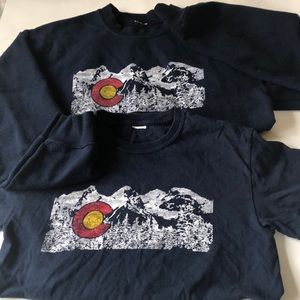 Colorado sweatshirt & T-shirt